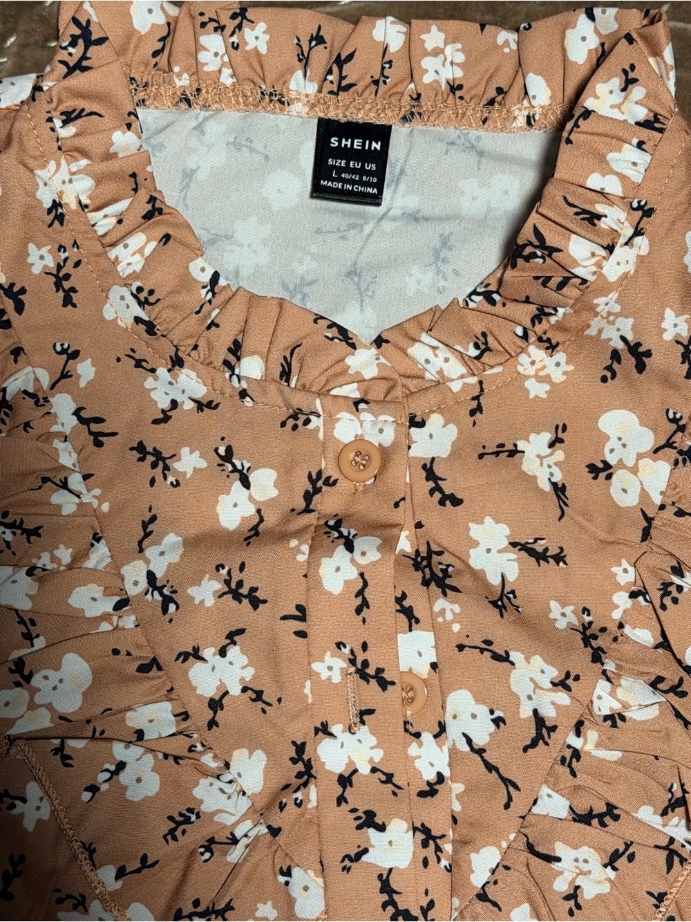 Shein Women Blouse Bundle lot sz L‎ - Picture 14 of 16